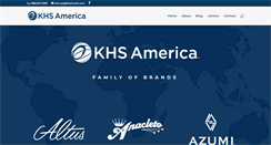 Desktop Screenshot of khs-america.com