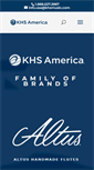 Mobile Screenshot of khs-america.com